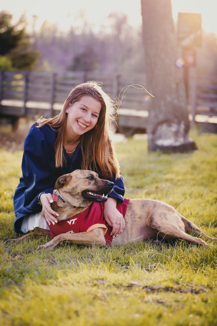 Portrait of Brooke smiling